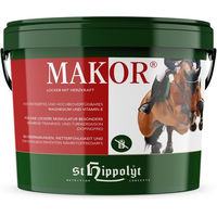 Produktbild von St. Hippolyt Makor Mineralfutter zur Unterstützung von Muskeln, Gelenken und Knochen für Pferde 1000g