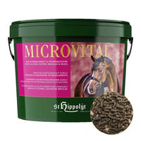 Produktbild von St. Hippolyt Micro Vital Bio Nahrungsergänzung für Pferde mit Vitaminen und Mineralstoffen 10 kg - 10 kg