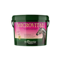 Produktbild von St. Hippolyt Micro Vital Mineralfutter und Nahrungsergänzung für Pferde mit Vitaminen zur Unterstützung von Haut, Fell und Immunsystem 25 kg