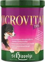 St. Hippolyt MicroVital-Dog Mineralfutter zur Unterstützung von Haut, Fell und Immunsystem 0,5kg – Bild 1 von 2