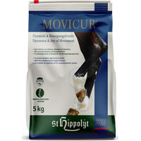 Produktbild von St. Hippolyt Movicur Bindegewebskur Ergänzungsfutter für Pferde zur Unterstützung von Gelenken und Sehnen 5kg Pellets - 5 kg