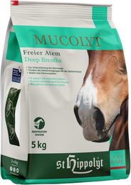 St. Hippolyt Mucolyt Atemwegskur Ergänzungsfutter zur Unterstützung der Atemwege und des Immunsystems 5 kg Nachfüllpack - 5 kg – Bild 1 von 4