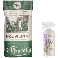 Produktbild von St. Hippolyt PreAlpin Wiesencobs Heucobs für Pferde ohne tierisches Protein 25 kg