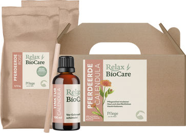 St. Hippolyt Relax BioCare Pferdeerde Calendula Bio 1,5kg - 1,5 kg – Bild 1 von 2