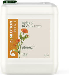 St.Hippolyt Relax Biocare Zemlotion Hautpflege für Pferde 2,5 Liter - 2,5 l – Bild 1 von 2