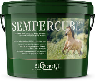 Produktbild von St. Hippolyt SemperCube Mineralfutter und Vitamine in Tablettenform