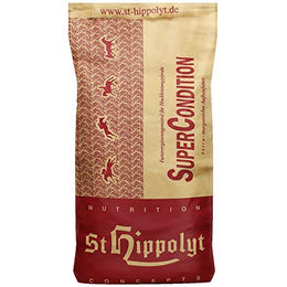 St. Hippolyt Super Condition Ergänzungsfutter für Pferde zur Unterstützung des Muskelaufbaus 20 kg - 20 kg – Bild 1 von 4