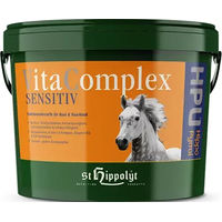 Produktbild von St. Hippolyt VitaComplex sensitiv Pferdefutter für Haut, Fell und Immunsystem 3kg
