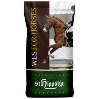 Produktbild von St. Hippolyt WES Basic Crunch Aufbaufutter Pellets für Sport und Leistung 25 kg - 25 kg