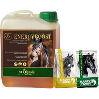 Produktbild von St. Hippolyt WES Energy Boost Pferdefutter mit Öl zur Unterstützung von Haut, Fell, Immunsystem und Verdauung 5 kg