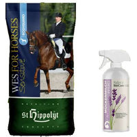 Produktbild von St. Hippolyt WES for Horses Sensitive Bodyguard und Relax Biocare Mückenmilch für Hunde