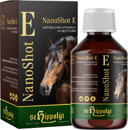 St. Hippolyt WES NanoShot E Pferd Öl mit Vitamin E für Muskelstoffwechsel und Zellschutz 300 ml - 0,3 l – Bild 1 von 5