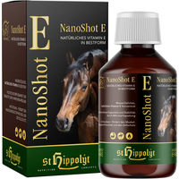 Produktbild von St. Hippolyt WES NanoShot E Pferd Öl mit Vitamin E für Muskelstoffwechsel und Zellschutz 300 ml - 0,3 l