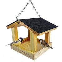 Produktbild von Stafeco Vogelhaus aus Naturholz für Balkon und Garten