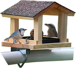 Stafeco Vogelhaus aus Naturholz für Balkon und Garten – Bild 1 von 5