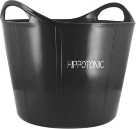 Stalleimer Hippotonic Flexi Bac Schwarz aus Kunststoff – Bild 1 von 1