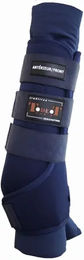 Produktbild von Stallgamaschen T de T für Pferde aus Baumwolle Blau Größe S