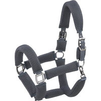 Produktbild von Stallhalfter 3D Air Effect Polster Grau für Warmblut
