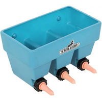 Produktbild von Stallion MM3 Unterteilte Rindertränke mit 3 Plätzen aus 100 % recycelbarem Material