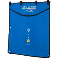 Produktbild von Stallvorhang Equestro X Fise mit gesticktem Logo in Blau