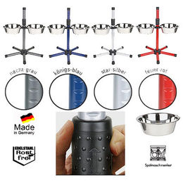 Produktbild von STAR Erhöhter Napf für Hunde aus Edelstahl in Silber