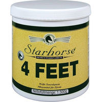 Produktbild von Starhorse 4 Feet Weiße Tonerdepaste für Pferde 1500g Dose - 1,5 kg