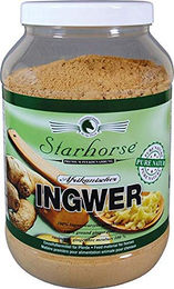 Starhorse Afrikanischer Ingwer Einzelfuttermittel Pulver für Pferde 900g - 900 g – Bild 1 von 3