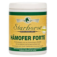 Produktbild von Starhorse Hämofer Forte Nahrungsergänzung für Pferde bei Eisenmangel 700g