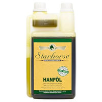 Produktbild von Starhorse Hanföl Ergänzungsfutter für Haut und Fell 1 l - 1 l