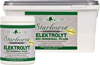 Starhorse Iso-Mineral Plus Elektrolyt-Mineralfutter für Pferde 3000g – Bild 1 von 3