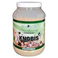 Produktbild von Starhorse Knobis Knoblauchgranulat für Pferde 1200g zur Unterstützung von Immunsystem sowie Haut und Fell - 1,2 kg