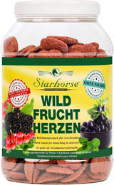 Produktbild von Starhorse Leckerli Wildfrucht-Herzen Trainingssnacks für Pferde 1000g
