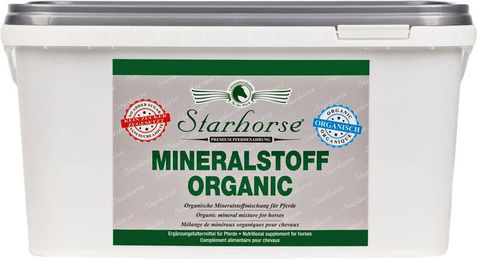 Starhorse Mineralstoff Organic Bio Ergänzungsfutter für Pferde als Pellets 3kg – Bild 1 von 2