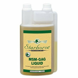Starhorse MSM-GAG Liquid Gelenk-Supplement für Pferde 1 l - 1 l – Bild 1 von 3