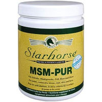 Produktbild von Starhorse MSM Pur Bio Pulver für Pferde 800 g zur Unterstützung von Gelenken, Haut, Fell und Hufen - 800 g