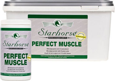 Starhorse Perfect Muscle Ergänzungsfutter für Pferde zur Unterstützung des Muskelaufbaus 3000 g – Bild 1 von 5