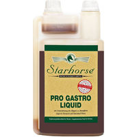 Produktbild von Starhorse Pro Gastro Liquid Pferdefutter zur Unterstützung von Magen-Darm, Immunsystem und Gelenken 1000 ml