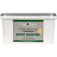 Produktbild von Starhorse Sport Booster Pferdefutter zur Unterstützung von Muskelaufbau und Ausdauer mit Vitaminen 1500g