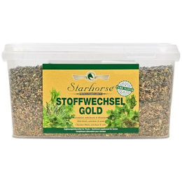 Starhorse Stoffwechsel Gold Pferdefutter zur Unterstützung der Leber 1 kg – Bild 1 von 5