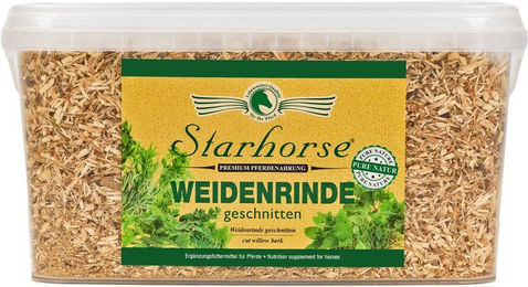 Starhorse Weidenrinde geschnitten für Pferde 1000 g – Bild 1 von 3