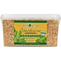 Produktbild von Starhorse Weidenrinde geschnitten für Pferde 1000 g