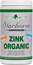 Produktbild von Starhorse Zink Organic Bio Haut-Fell-Supplement für Pferde 1000g