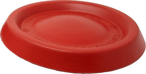 Produktbild von Starmark Durafoam Bacon Disc Frisbee für Hunde Größe L Rot aus Kunststoff