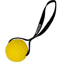 Produktbild von Starmark GripCord Durafoam Ball Loop Hundespielzeug Größe L Gelb-Schwarz aus Polyester