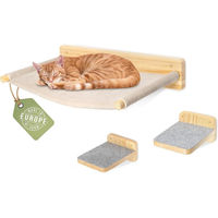 Produktbild von StarTech Katzenkissen und Kratzbaum Set mit Kletterwand in Weiß