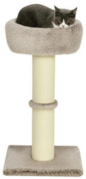 StarTech Katzenkratzbaum aus Holz mit Bett und Sisal in Braun und Weiß, 87 cm hoch – Bild 1 von 2