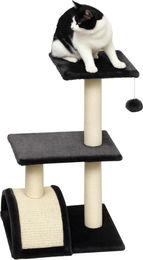 StarTech Kratzbaum Kletterbaum für Katzen in Armeegrün mit 5 Ebenen und hängendem Ball Höhe 72 cm – Bild 1 von 2