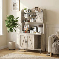 Produktbild von StarTech Toilettenschrank mit Kletterbaum für Katzen aus Holz in Grau mit 4 Etagen und Sisal-Kratzstämmen