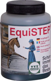 Stassek EQUISTEP Huföl mit Lorbeeröl, Aloe Vera und Lanolin Nachfüllflasche 450 ml für Pferde - 450 ml – Bild 1 von 2