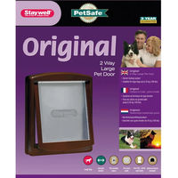 Produktbild von Staywell Katzenklappe aus Kunststoff in Braun